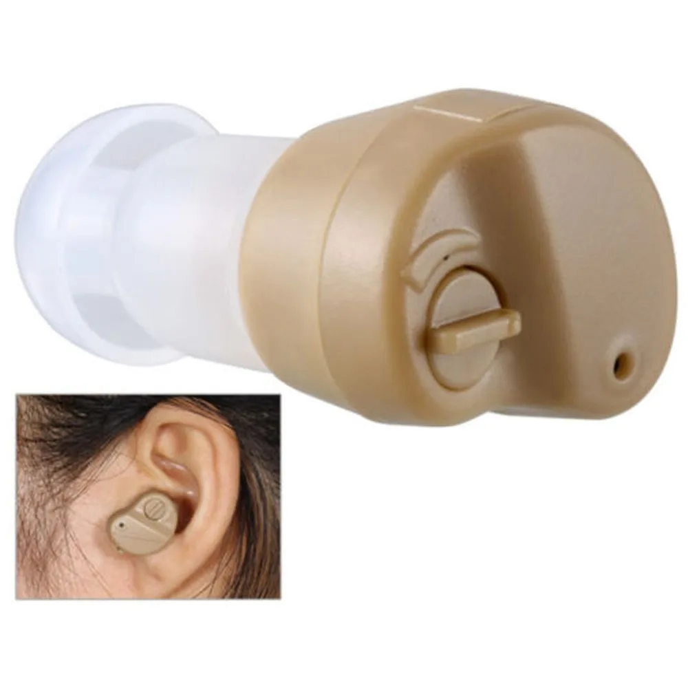 Axon In The Ear Hearing Aid Best Small Invisible Sound Amplifier Adjustable Tone Mini
