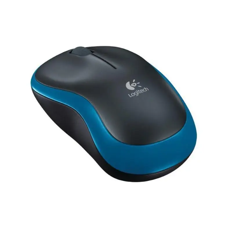 Новая беспроводная мышь logitech M186 2,4G M185 UP M186 с эргономичным 1000 точек/дюйм Nano приемником для PC MAC - Цвет: without Package