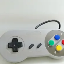 DHL ИЛИ EMS 1000 шт. Классический ретро USB для SNES контроллер Joypad Джойстик для супер Nintendo SF SNES Оконные рамы ПК MAC