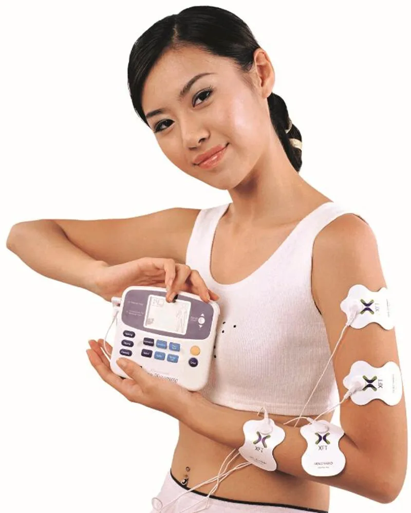 Electrical Muscle Stimulator DUAL Portable TENS DIGITAL Massager