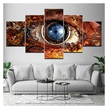 На заказ фото 5d diy Алмазная картина "абстрактный глаз" вышивка Алмазная картина ручной работы мозаика алмазное украшение для дома 5 шт