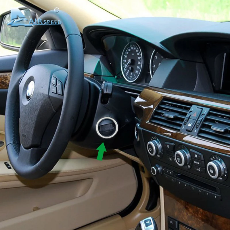 Airspeed For Bmw E60 2008 2010 Car Ignition Keyhole Ring Trim