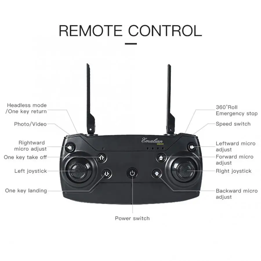 DJ-1 2,4 ГГц складной Wifi FPV 30 Вт 480P широкоугольная камера RC Дрон RC Квадрокоптер самолет Квадрокоптер игрушки для детей