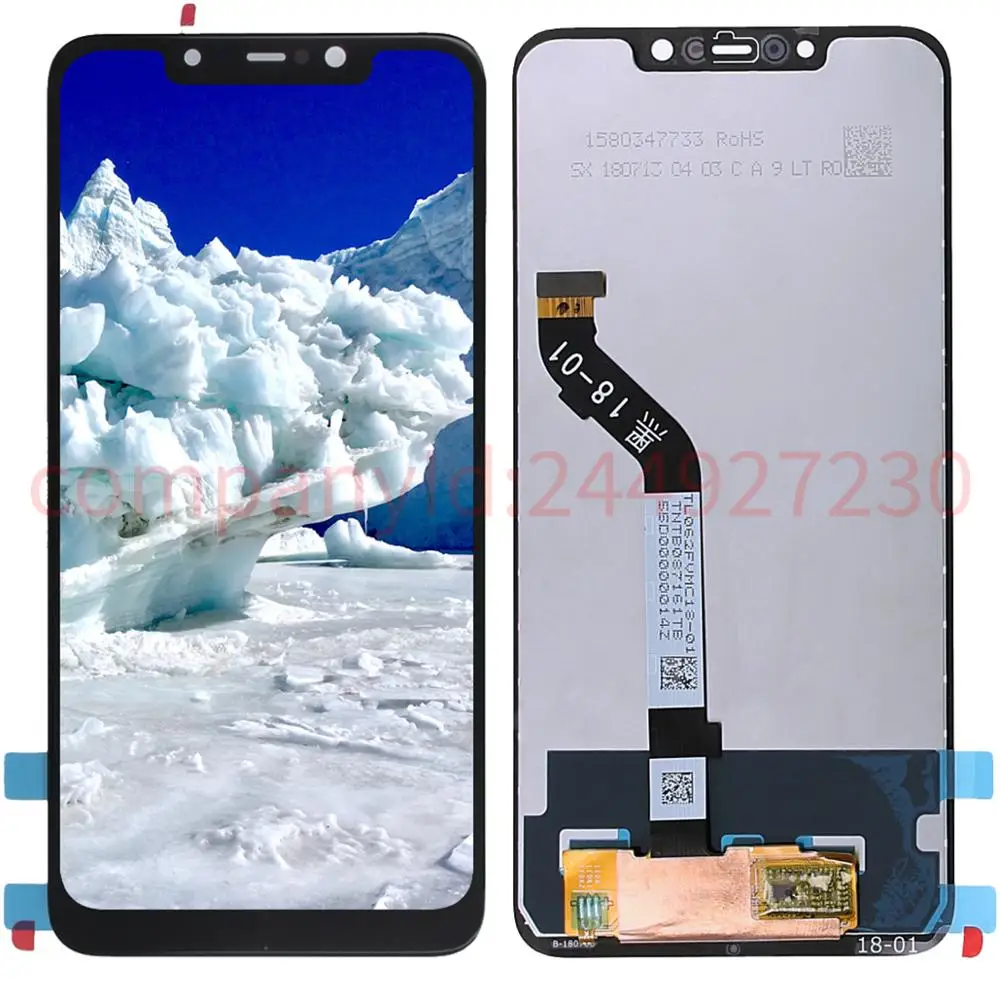 6 18 '񟰶x1080 Для Xiaomi PocoPhone F1 Экран ЖК дисплей Дисплей дигитайзер сенсорный экран s
