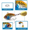 High Metal Mini VIB With Spoon Fishing Lure 9/13/16/22g 2.5/3/3.2/3.5cm Fishing Tackle Pin Crankbait Vibration Spinner Bait ► Photo 3/6