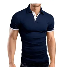 Polo shirt men's brand design solid color cotton short-sleeved polo shirt clothes jersey golf tennis large size S-XXXL polo Polo shirt men's brand design solid color cotton short-sleeved polo shirt clothes jersey golf tennis large size S-XXXL polo