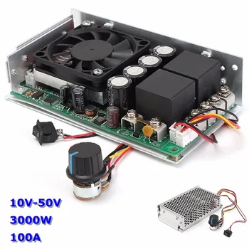 

Newest 10-50V DC 100A 3000W Programable Reversible DC Motor Speed Controller PWM Control Reversible Electric Motor