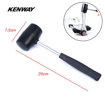 

Risk Non-Slip Rubber Hammer Bicycle Repair Tools MTB Road Bike Headset Axis Installation/Disassembly Repair Tool Multifunctional