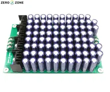 GZLOZONE Assembled H-P-O-S.CAP 84pcs 330uf 63V Low Impedance Amplifier Power Supply Array Board