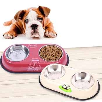 Double Stainless Steel Feeder