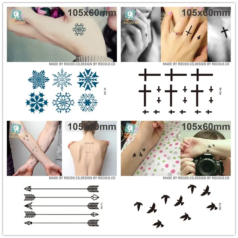 هيئة الفن للماء منتجات جنسية السهم تصميم الوشم للرجال والنساء 3d فلاش الوشم ملصق شحن مجاني HC-071