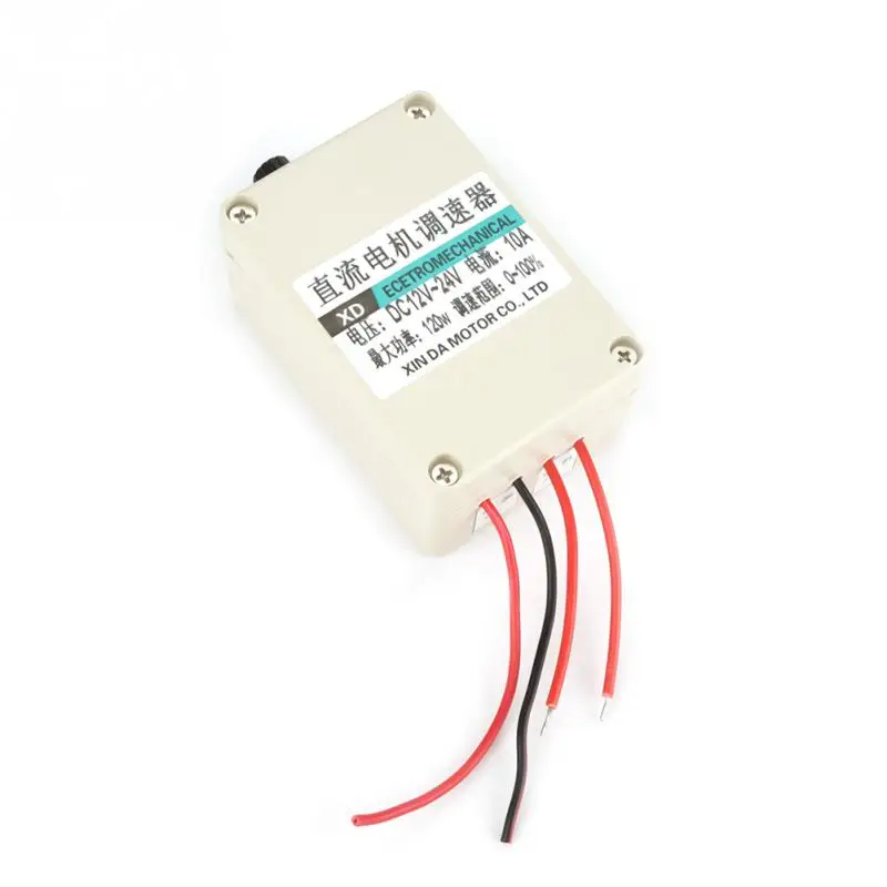 

12-24V 120W DC Motor Speed Controller Forward Reverse Dual Control Variable Speed Switch Tools Hot