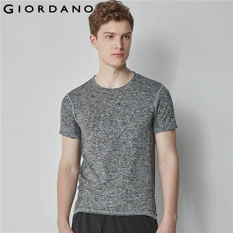 Giordano Men Tshirt Men G-motion Series Coolmax Seamless Comfortable ...