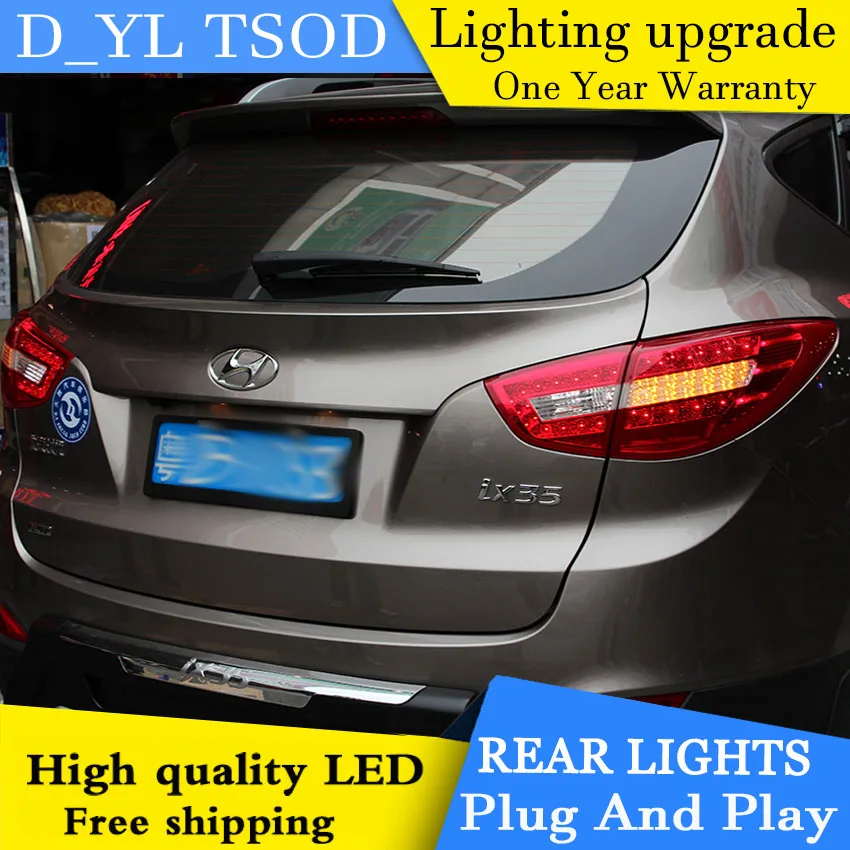Автомобильный Стайлинг задний светильник s 2010 2012 Hyundai IX35 светодиодный