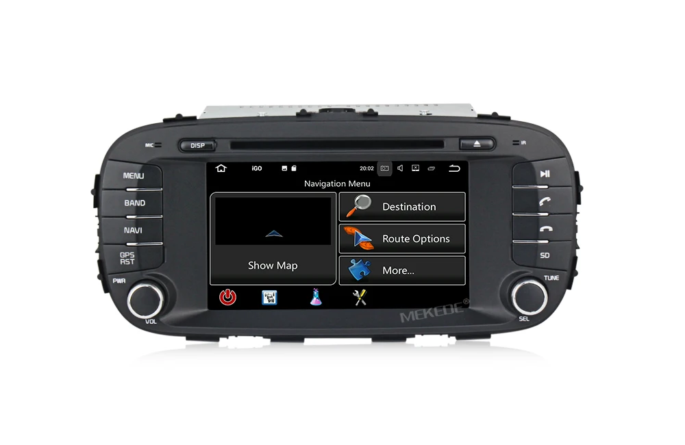 HD 1024x600 PX30 7 "чистый Android 9,0 2 + 16G Автомобильный gps навигация для Kia Soul 2013-2015 BT автомобильный Радио dvd cd wifi