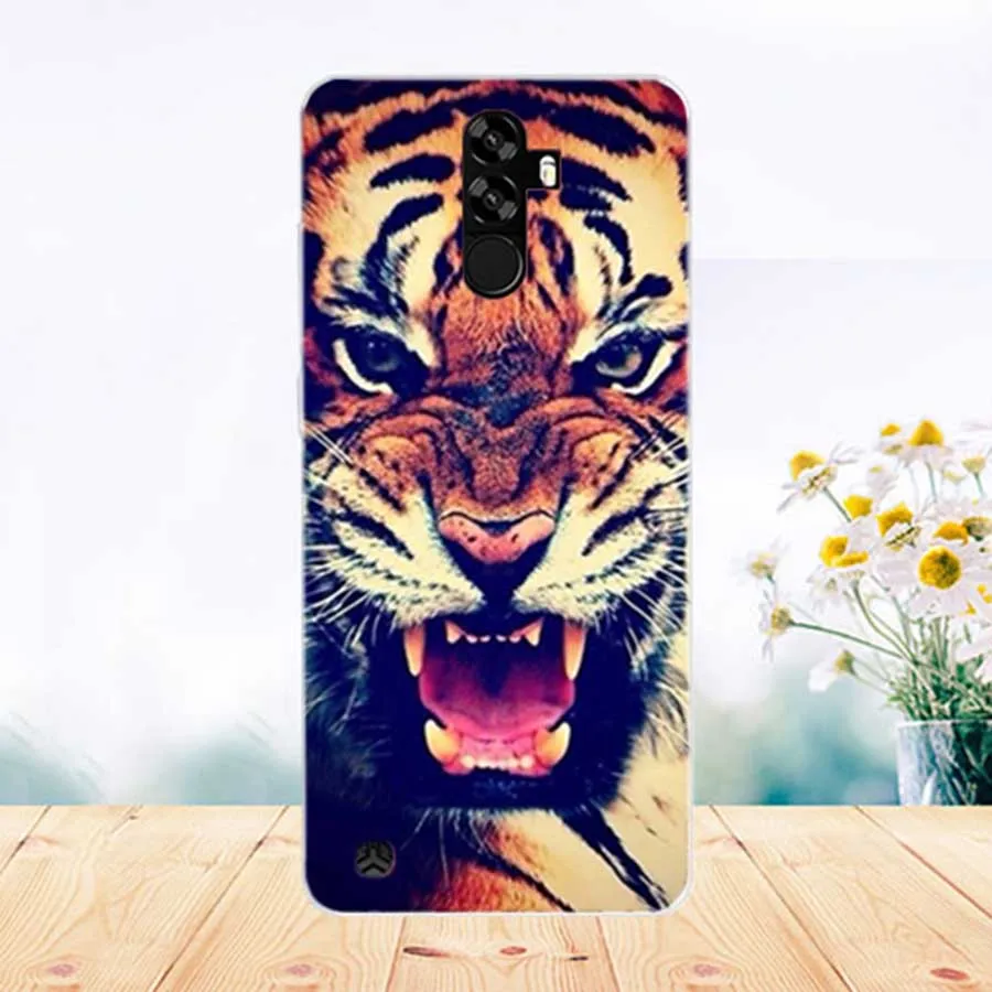 Чехол для HOMTOM S99, чехол с рисунком, окрашенный цветной тигр филин Роза, мягкий ТПУ чехол для HOMTOM S99 Fundas Capa Phone Sheer