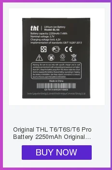 Новинка для THL T9 Pro 3000 мАч батарея BL-09 для THL T9 Pro мобильных телефонов смартфон сменная батарея