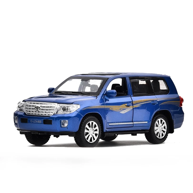 Модель автомобиля 1:32 PRADO/LAND CRUISER V8 SUV имитация игрушечного Детская коллекционная