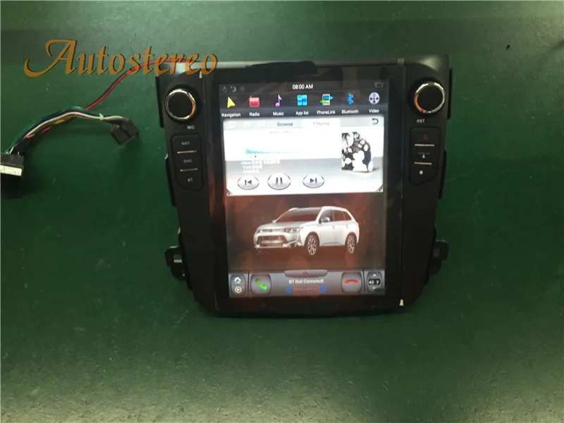 Sale Tesla Android 9.0 Car GPS Navigation For Mitsubishi Outlander 2006~2012 For Citroen C-Crosser for Peugeot 4007 no DVD multimedia 7