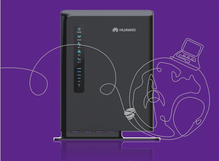 Мобильный беспроводной маршрутизатор Huawei E5172As 22 LTE FDD800/900/1800/2100 Mhz TDD2600Mhz CPE|router ip|router