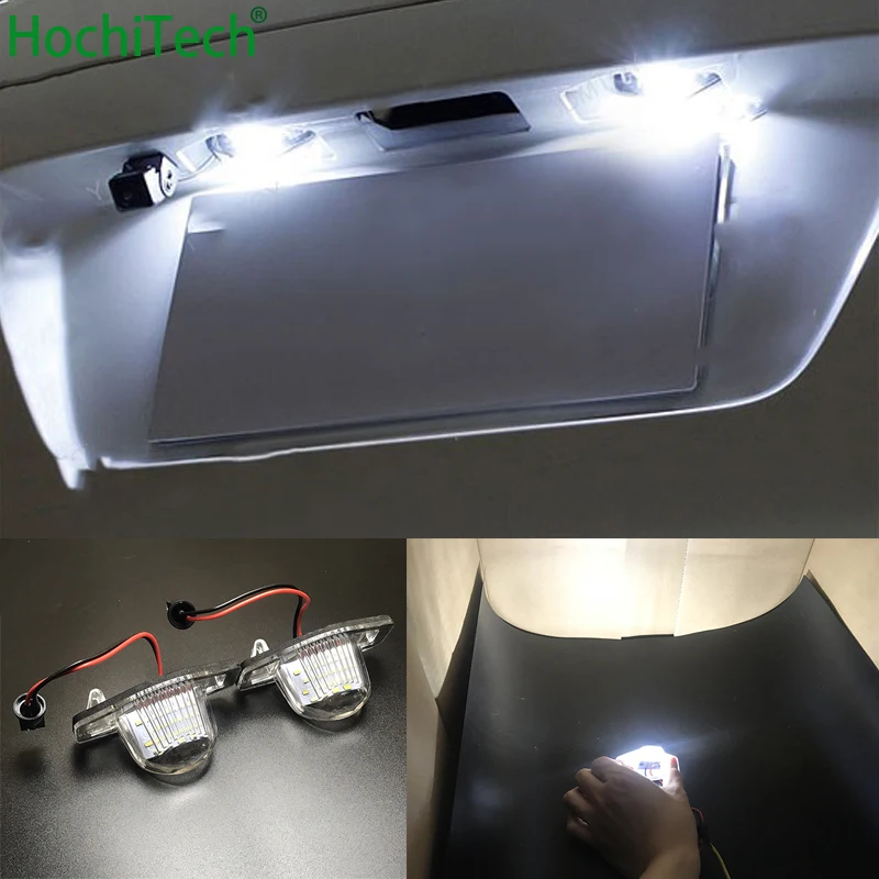 For honda CRV CR V Fit Jazz 2007 2016 Odyssey 2008 2017 Error Free white LED License Plate Light