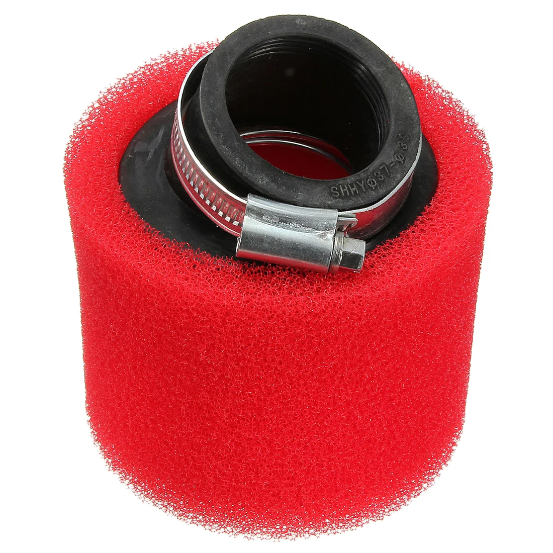 42mm ATV pit dirt double foam angled AIR FILTER For 90cc 110cc 125cc 4