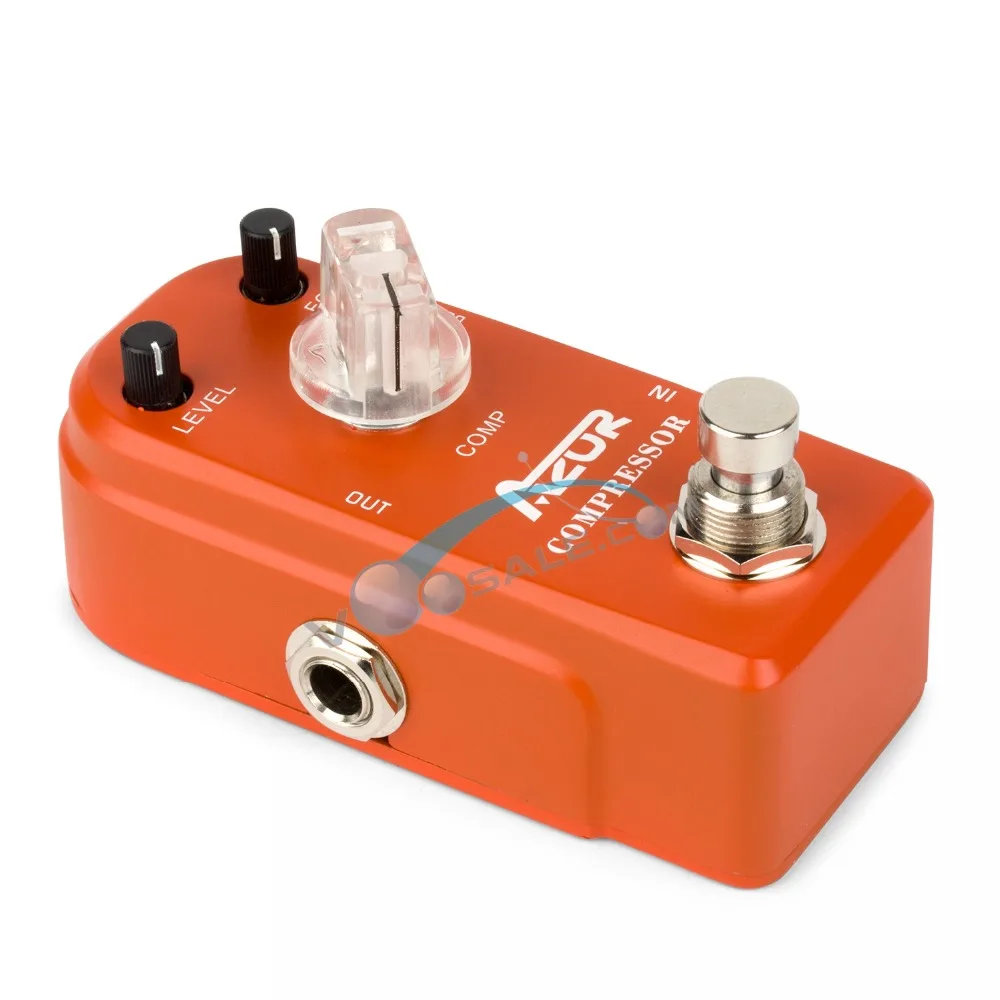 AP 305 Compressor Guitar Effect Pedal Mini Aluminum Alloy DC9V Input