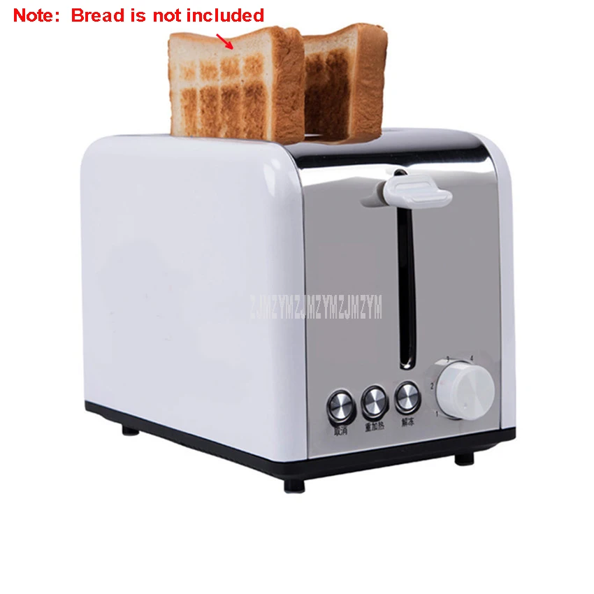 Хо использовать держать хлеб печь машина электрический тостер для домашнего использования автоматический для завтрака тост Сэндвич Машина разогрева кухонный инструмент 220 В - Цвет: white
