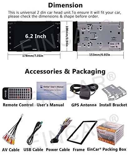 Cheap Car tape recorder gps Stereo Double Din Car DVD Player GPS Navigation Headunit Radio for Universal car USB SD in Center console 5