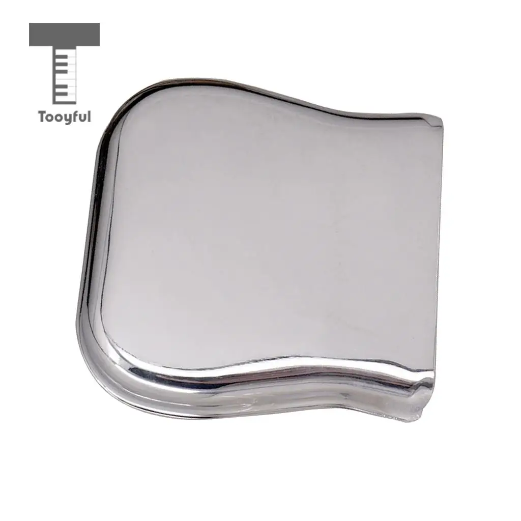 Tooyful Durable Iron Guitar Bridge Cover Protector for Telecaster Tele Electric Guitar Accessory Silver	
