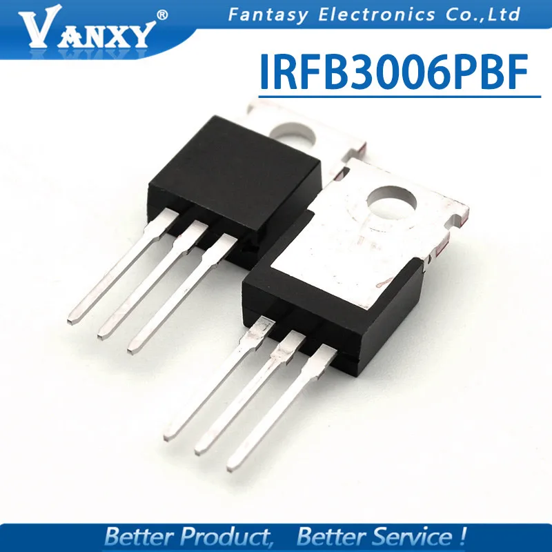 5 шт. IRFB3006PBF TO 220 IRFB3006 TO220 60V 195A MOSFET N channel logic level gate новый оригинальный|Интегральные