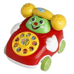 Игрушка Мобильный телефон Поющая игрушка детский имитационный телефон детские игрушки детские мультфильм Pull Line Телефон развитие