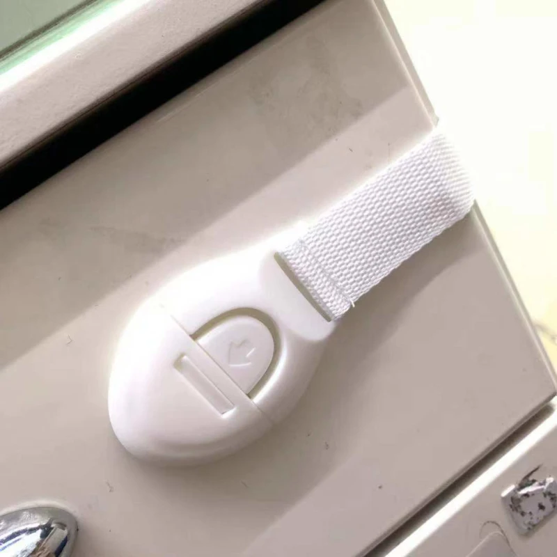 آمنة القماش حزام قفل للطفل الطفل الطفل حماية الأمن درج الباب قفل خزانة خزانة الثلاجة سلامة