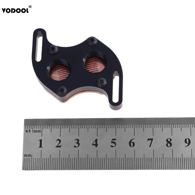 Северный и южный мост S Shape Waterblock G1/4 дюймовый медный упор 44 58 мм водяной блок с