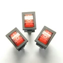 KCD1-102 Red with lignt On-Off 3 pins 6A 250V red