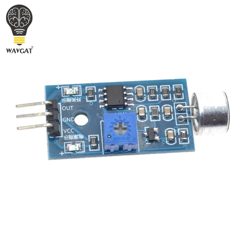 HUIMAI Selling Sound Detection Sensor Module Sound Sensor Intelligent Vehicle For Arduino Drop Shipping Wholesale