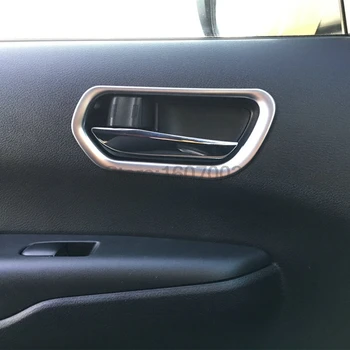 

For NISSAN SERENA Suzuki Landy C27 2016 2017 ABS chrome front door interior door cup bowl handle trim