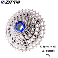 ZTTO Ultimate MTB 10 Speed 11-36T ULT Cassette Steel Freewheel HG Mountain Bike Cassette For Cycling Gravel Bike XX X0 M980 M780