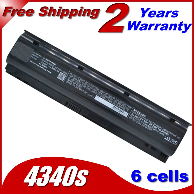 

JIGU Laptop battery RC09 HSTNN-YB3k H4Q46AA RC06XL HSTNN-UB3K HSTNN-W84C RC06 for HP For ProBook 4340s 4341s Series