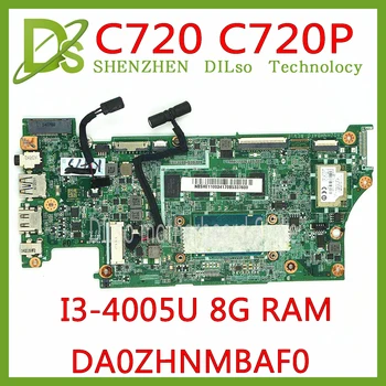 

KEFU DA0ZHNMBAF0 motherboard For ACER C720 C720P Laptop Motherboard i3-4005U CPU 8GB RAM DA0ZHNMBAF0 original tested work 100%