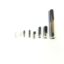 200 шт. ПЭТ чип Rfid тег Стекло транспондер для Инъекций животных с Hf 134,2 кГц микрочип 2,12*12 мм без шприца