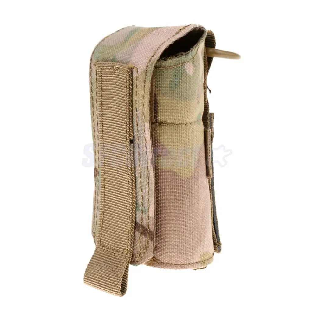 Outdoor Foldable Mesh Water Bottle Carrier Drinking Bottle Pouch Molle Bag Holder for Hunting Fishing Vest Belt