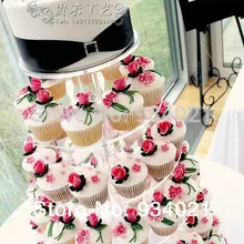 7 ярус акриловый для свадебного торта подставка прозрачный круглое пирожное-Корзиночка плексигласа стойки стойка для торта, свадебные украшения