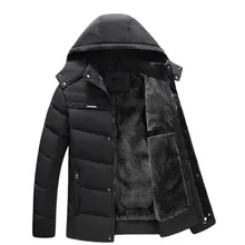 Новое поступление, зимнее пальто, уличная куртка для похудения, мужские теплые непромокаемые парки, повседневная куртка с капюшоном, мужская одежда 4XL Z
