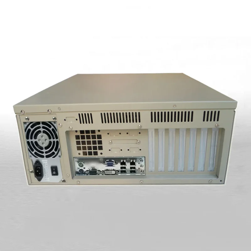 Чехол в стойку IPC610H 4U 14-SLOT промышленное управление Rackmount шасси 4U сервер 7 слотов 14 слотов заднее стекло(с замком) rackmount