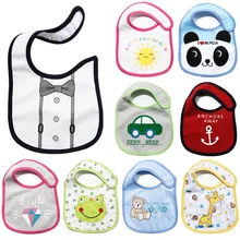 Новые детские Мультяшные нагрудники Carter's, милые хлопковые водонепроницаемые Слюнявчики для мальчиков и девочек, одежда для новорожденных, аксессуары