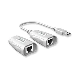 Бесплатная доставка MT-VIKI USB 2,0 удлинитель 150FT 150 футов 50 м USB к RJ45 LAN удлинитель кабеля MT-150FT