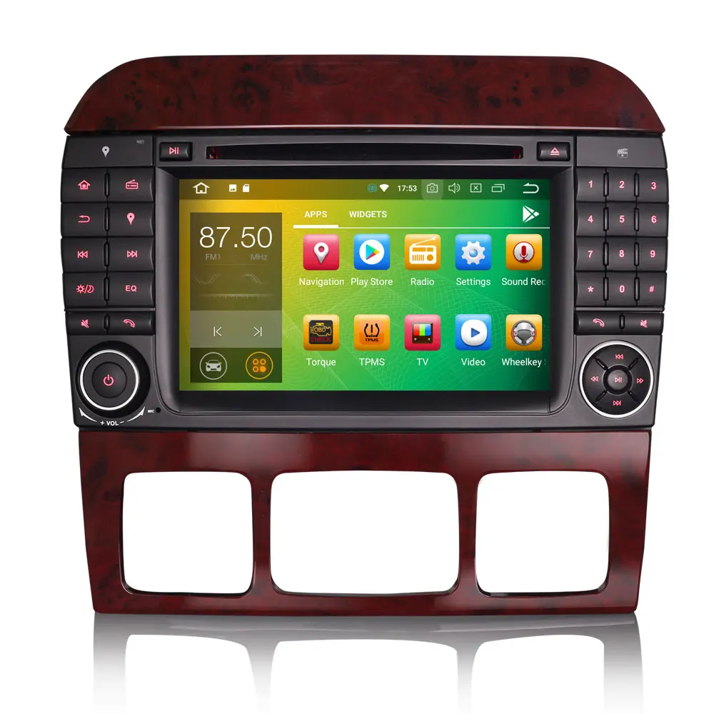 Perfect Erisin ES7882S 7" Android 8.0 Octa core 4G RAM Car DVD GPS Radio DVR DAB+ DVD For BENZ S/CL Class W220 W215 S500 CL55 4 Perfect Erisin ES7882S 7" Android 8.0 Octa core 4G RAM Car DVD GPS Radio DVR DAB+ DVD For BENZ S/CL Class W220 W215 S500 CL55 4