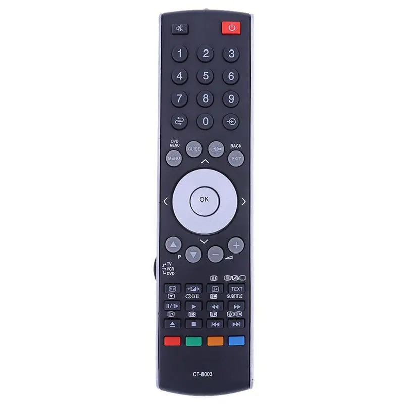 Пульт дистанционного управления Управление для Toshiba Smart Tv Ct-90126 Ct8002 Ct8003 Ct-90210 Ct-8013 Ct-90146 ночного - Цвет: Black