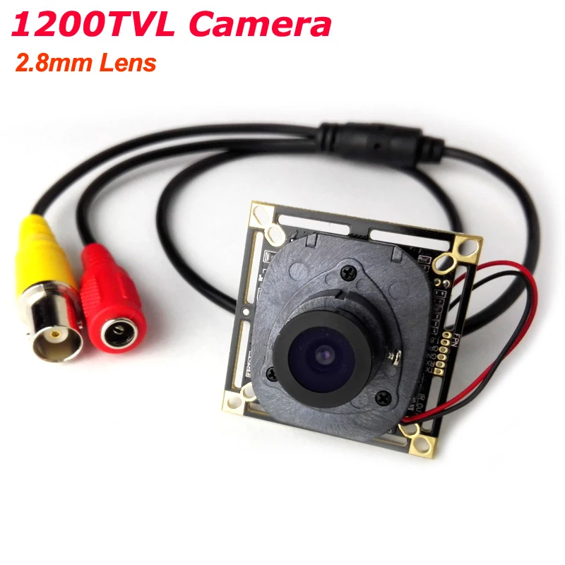 HD 1200TVL CMOS 960H IR CUT Filter Security Camera 2.8MM Lens Mini